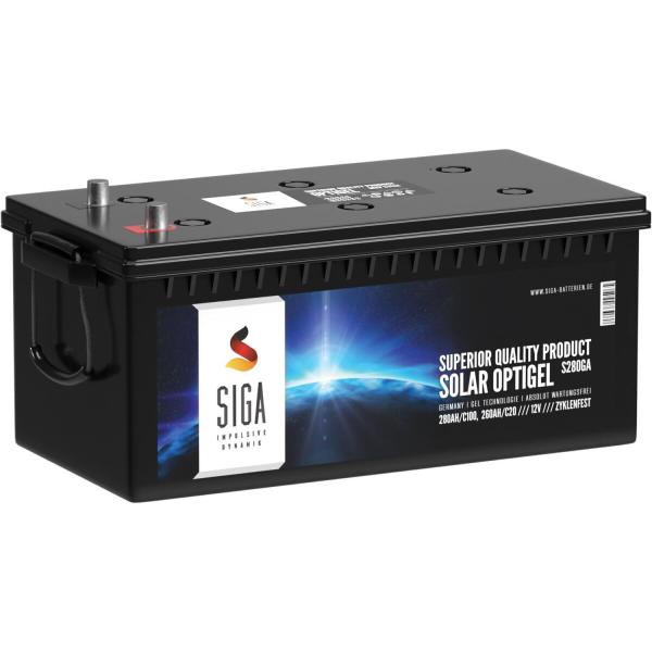 SIGA SOLAR OPTIGEL Solar Battery 280Ah 12V
